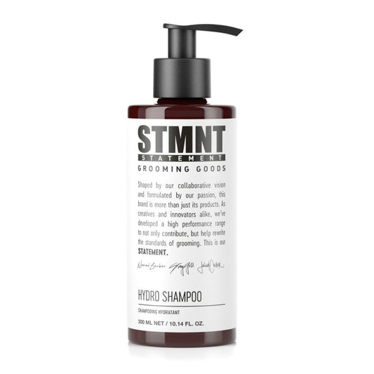 STMNT drėkinamasis šampūnas. Švelnus, kasdienis šampūnas, tinkantis asmenims turintiems jautrią galvos odą.